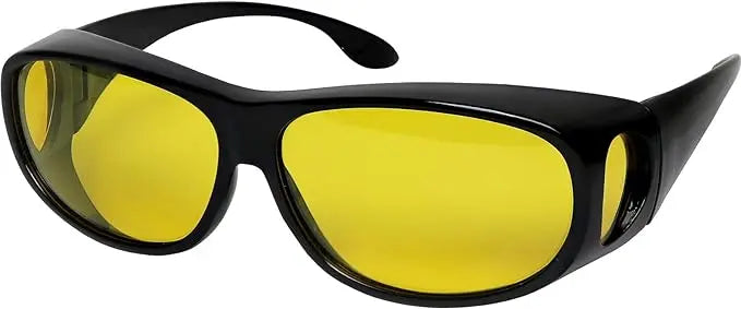 Night Driving Glasses, Over Sun Glasses UV Protection, Polarized Sunglasses Men Women SJ Avenue