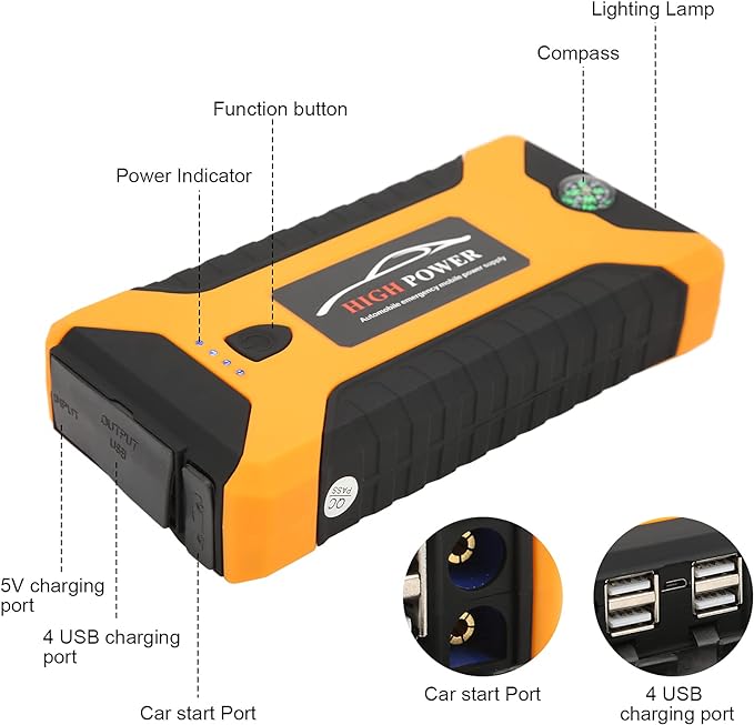 Jump Starter kit, car emergency battery, Car Battery Jump Starter