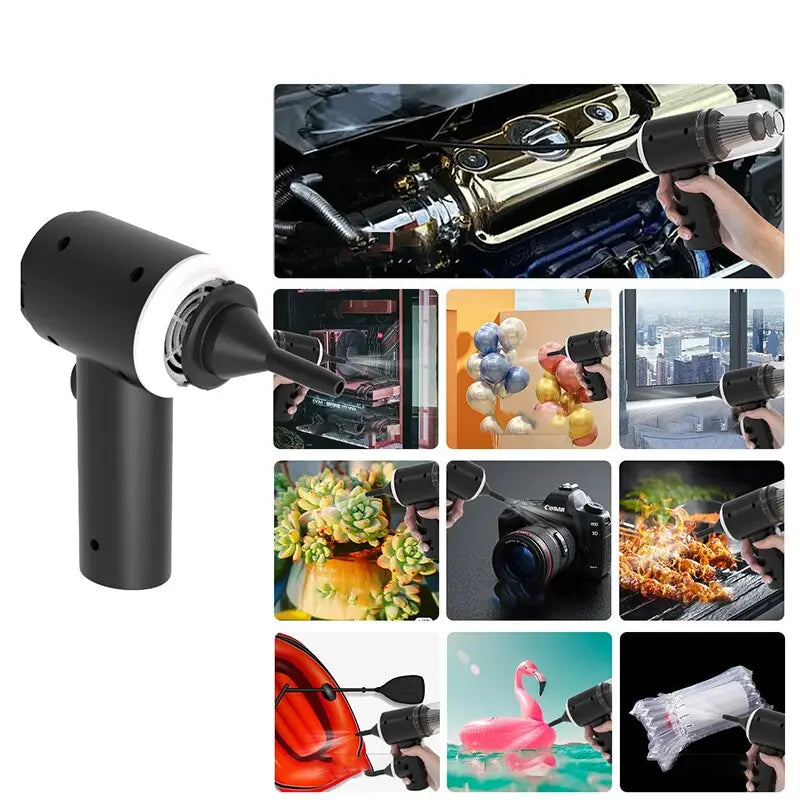 Smart Vacuum and Blower, Handheld Cordless Vacuum Cleaner, Cars deep Cleaning vacuum SJ Avenue